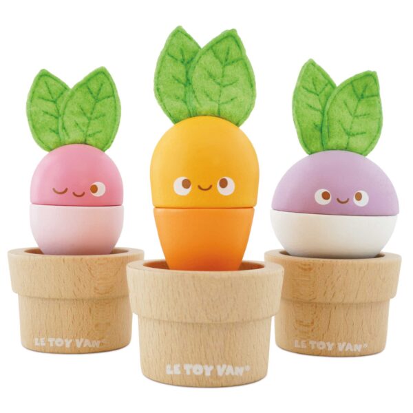 Le Toy Van Stacking Wooden Veggies